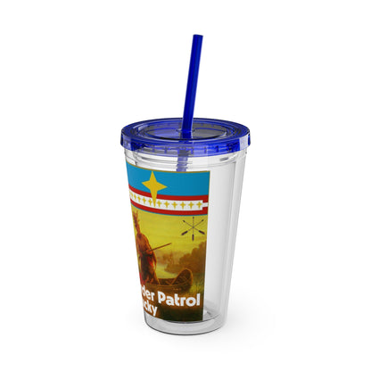 Shawnee N Sunsplash Tumbler with Straw, 16oz