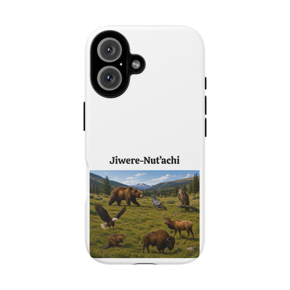 Otoe-Missouria Phone Tough Case — Bold 'Tough Cases' Graphic Protective Cover