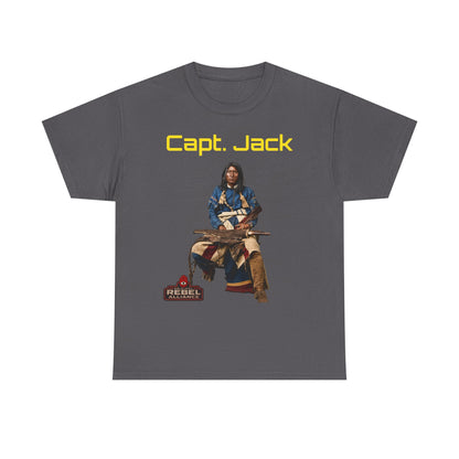 Capt. Jack Graphic Tee — Vintage Captain Illustration Shirt