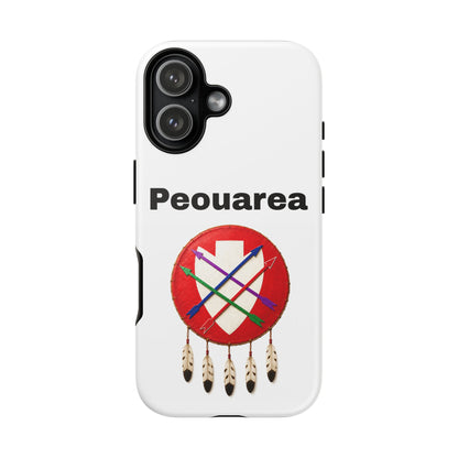 Peoria Phone Case — 'Peouarea' Dreamcatcher Shield Design
