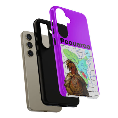 Peoria Phone Case — 'Peouarea' Dreamcatcher Shield Design