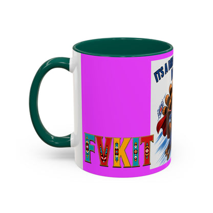 Turkey Coffee Mug — "It’s a Bird! It’s a Plane! No It’s" Colorful 11/15oz Mug