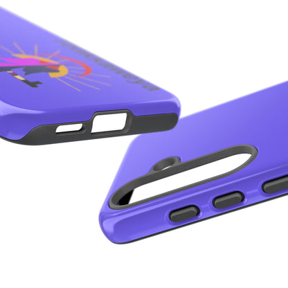 Tonkawa Phone Case — Tonkkaweya Sunrise Design (Protective Purple Hard Shell)