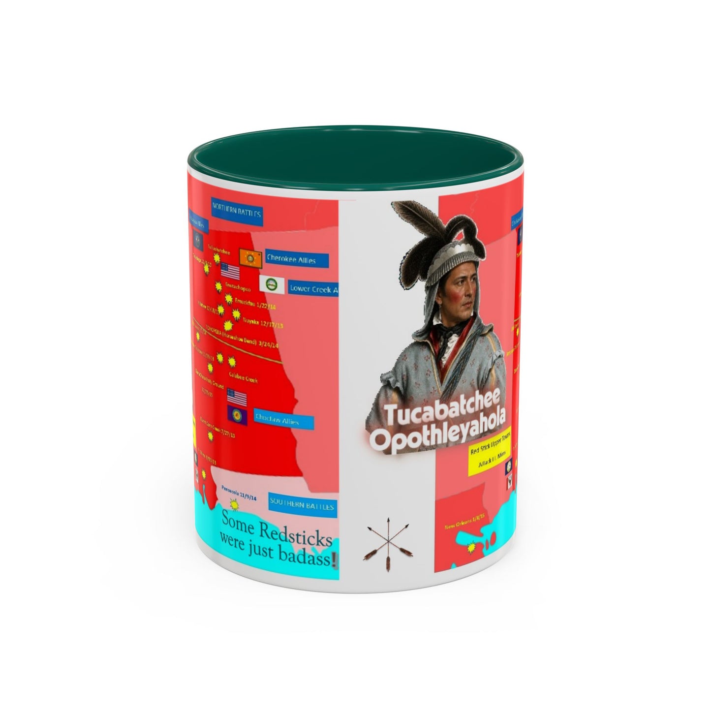 Opothleyahola Colorful Mugs (11oz, 15oz)