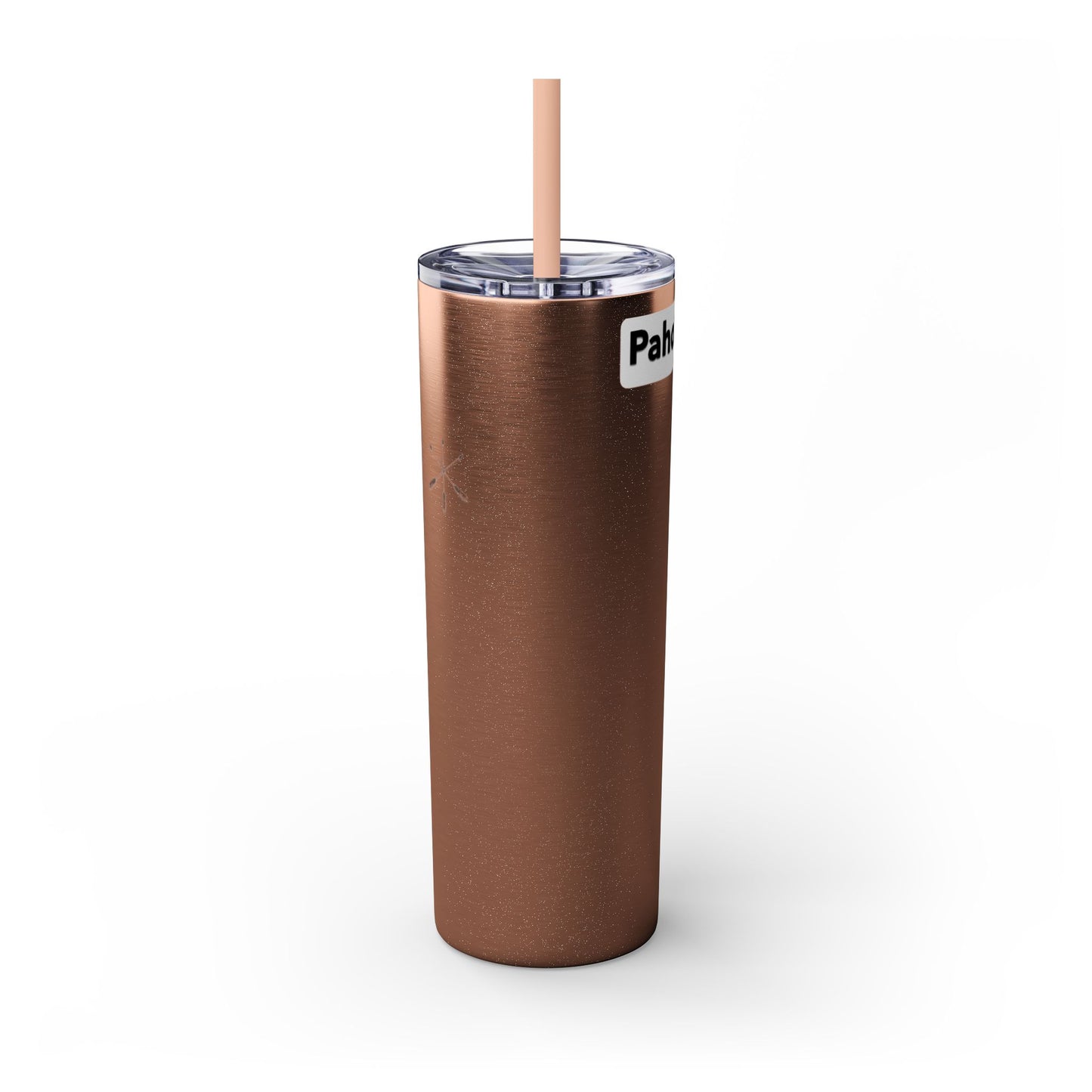 Iowa 20oz Skinny Tumbler with Native Dreamcatcher Design - 'Pahodje' Travel Straw Cup