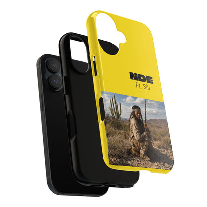 Ft. Sill Phone Case — Yellow ‘NDE Ft. Sill’ Desert Photo Protective Cover