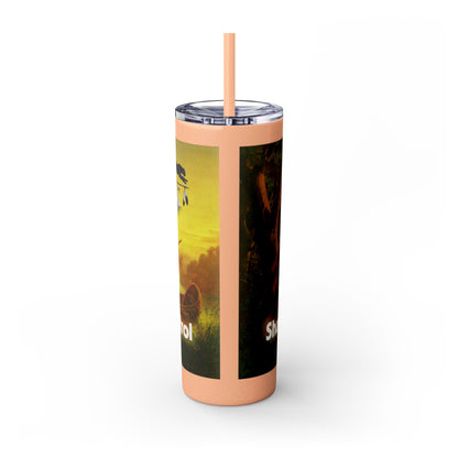 Shawnee East Skinny Tumbler with Straw, 20oz