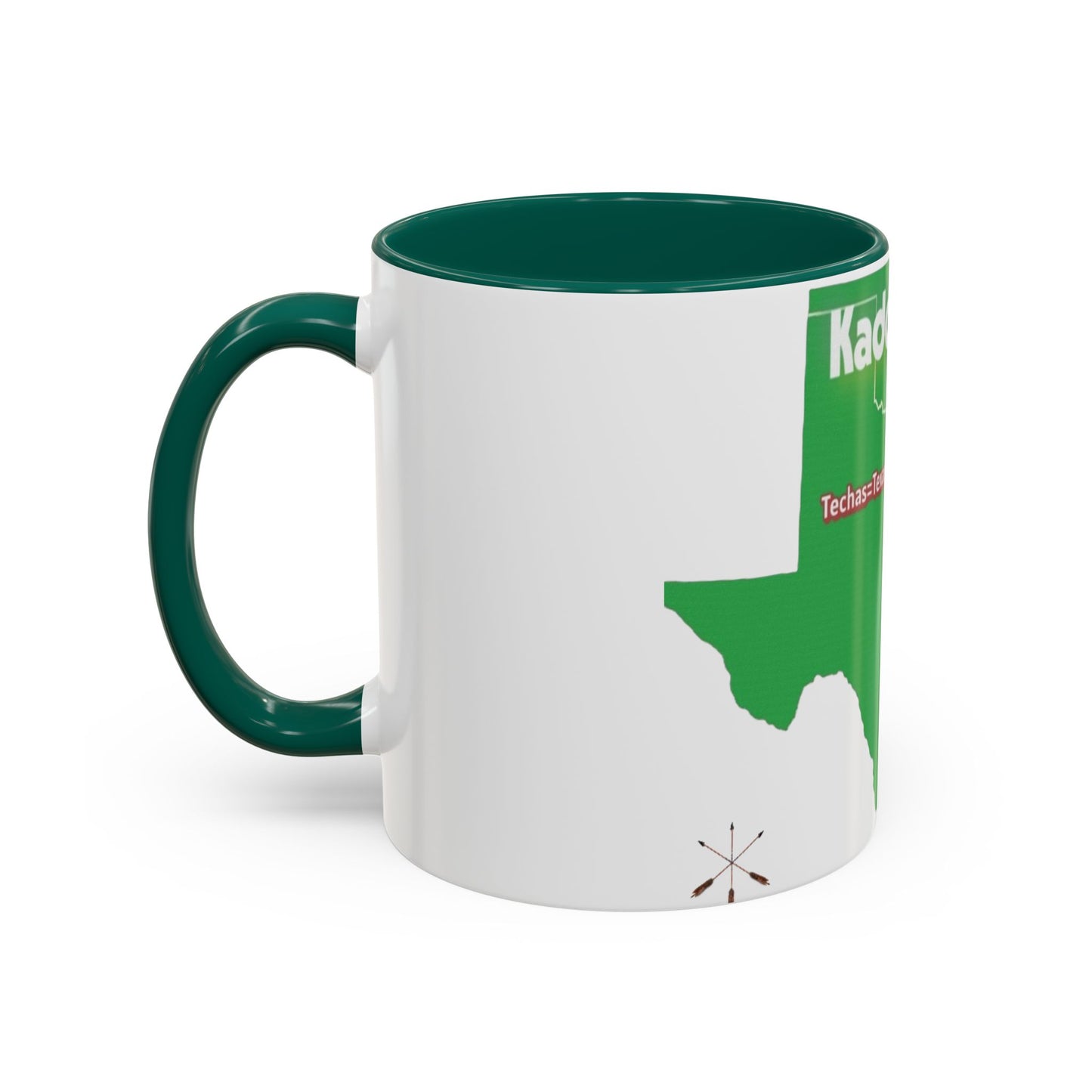 Caddo Kadohadacho Tribal Map Mug — Texas & Nacogdoches Native Pride Coffee Cup (11oz/15oz)
