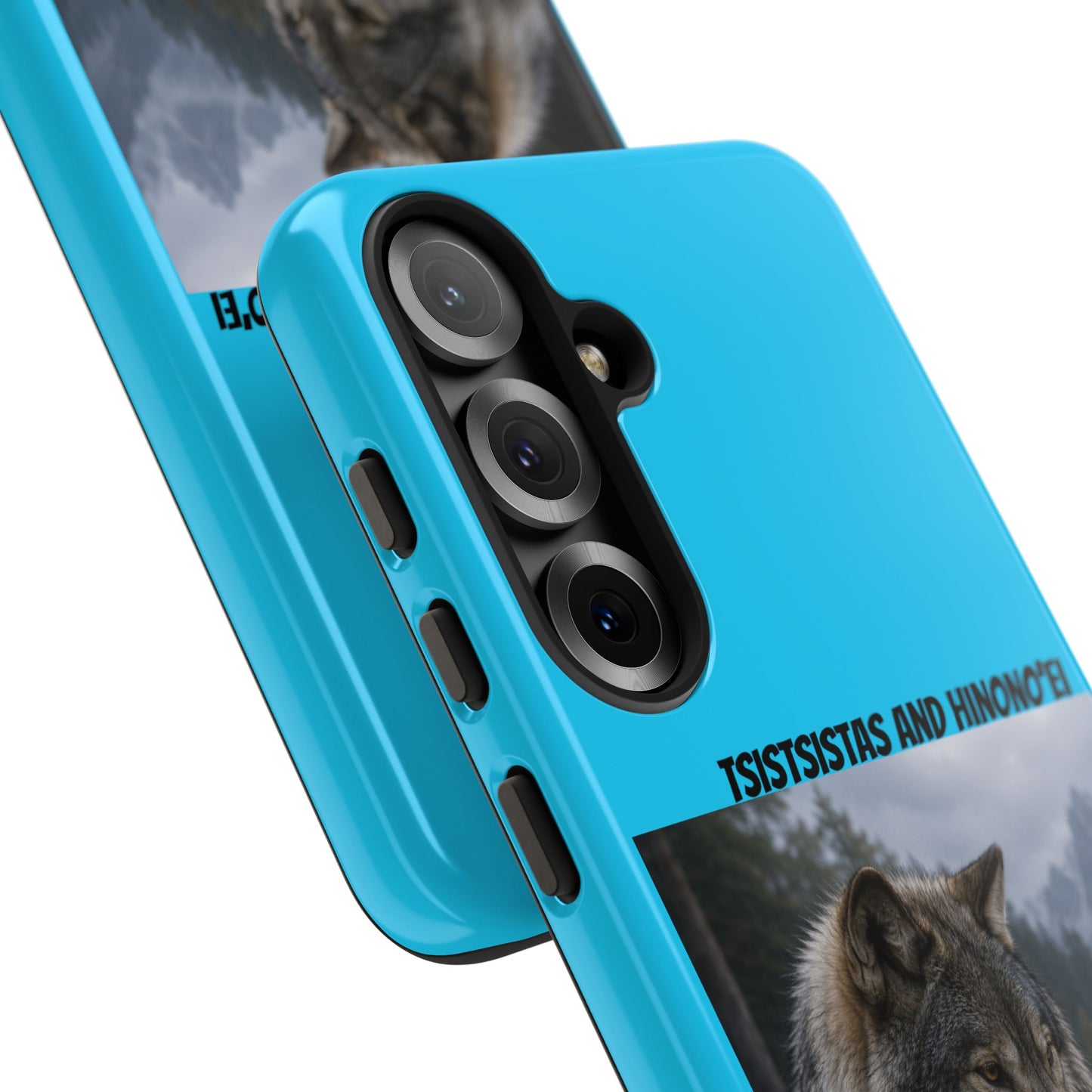 Cheyenne Arapaho Phone Case — 'Tsistsistas and Nihonnei' Protective Silicone Cover