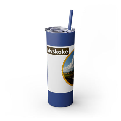 Muscogee Skinny Tumbler