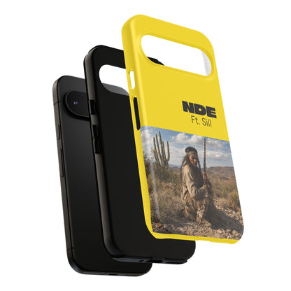 Ft. Sill Phone Case — Yellow ‘NDE Ft. Sill’ Desert Photo Protective Cover