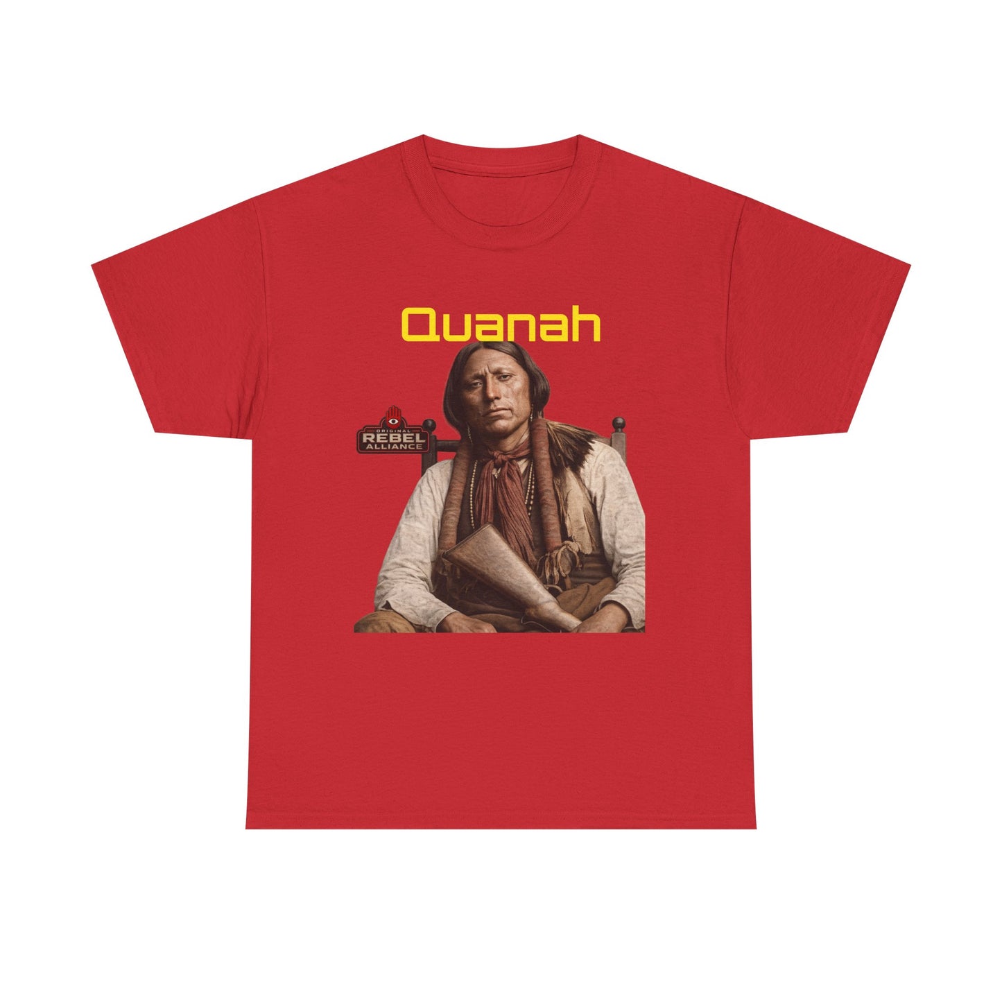 Quanah Tee — Vintage Native American Portrait Graphic T-Shirt