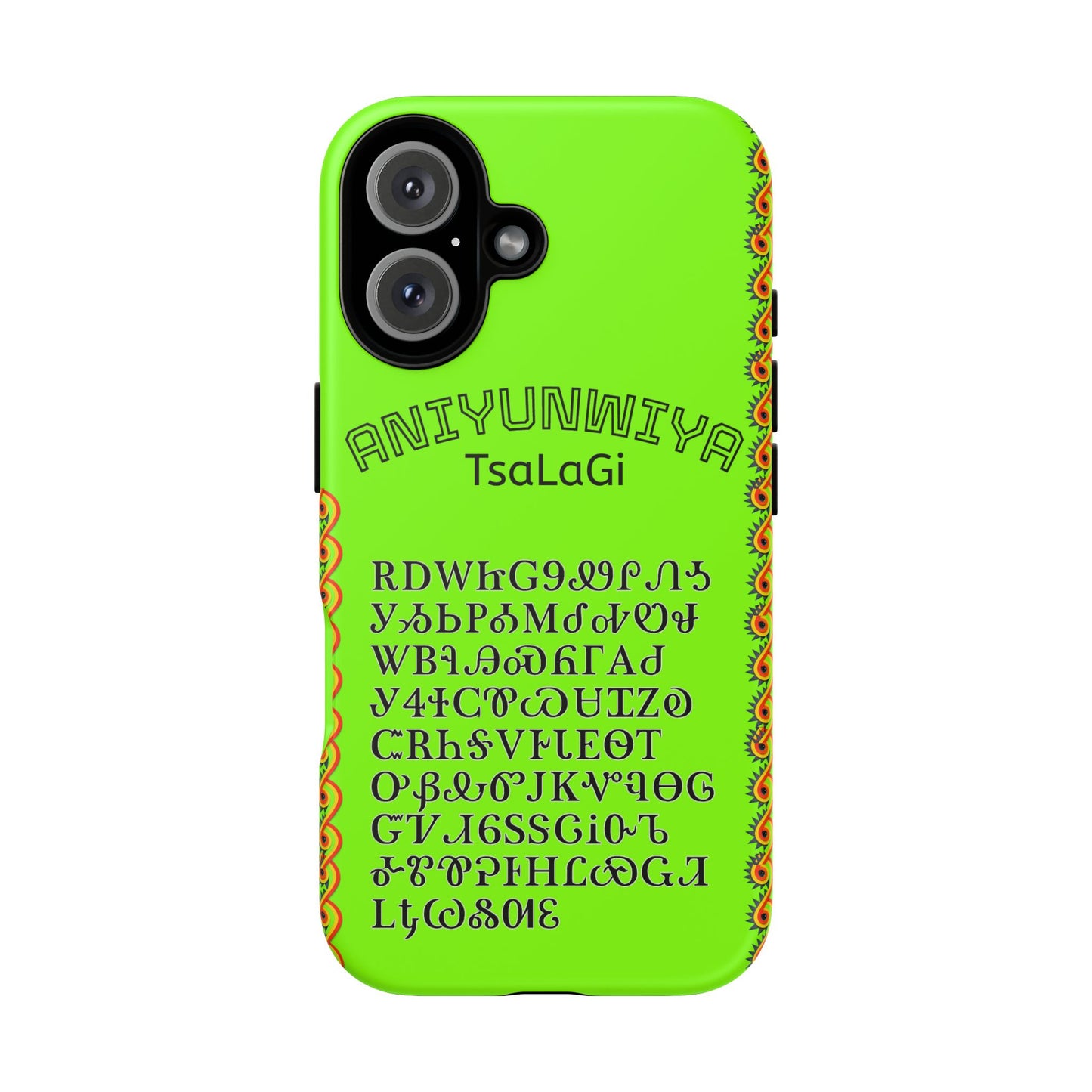 Cherokee Phone Case — Anityuniwya TsaLaGi Star Design (Protective Tough Case)