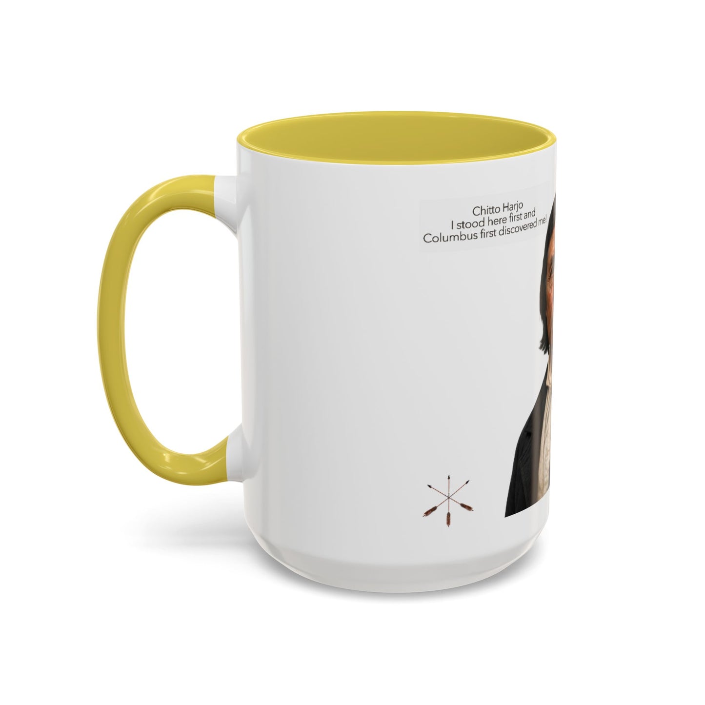 Chitto Harjo Portrait Mug — Historical Native American Portrait Coffee Mug (11oz, 15oz)