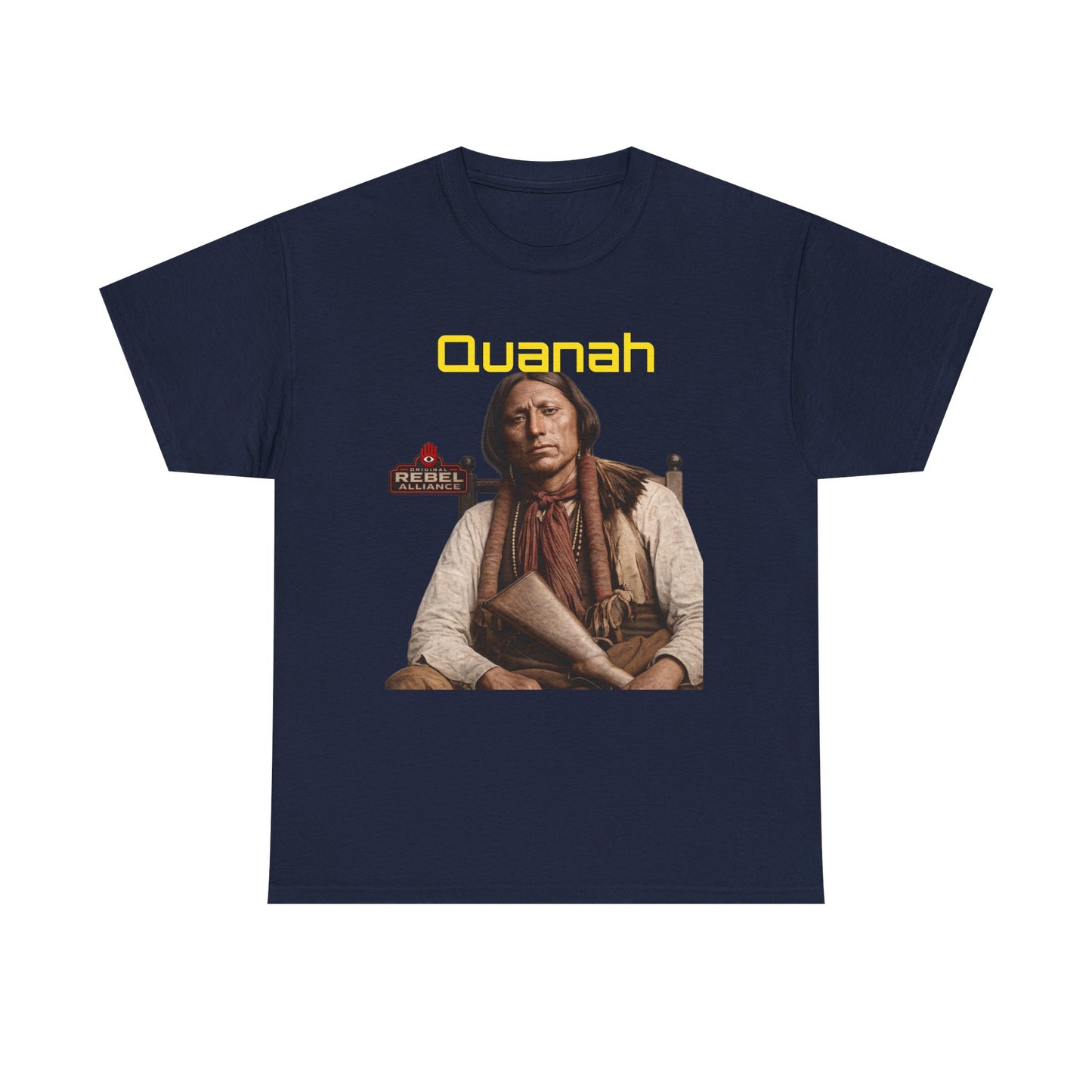 Quanah Tee — Vintage Native American Portrait Graphic T-Shirt