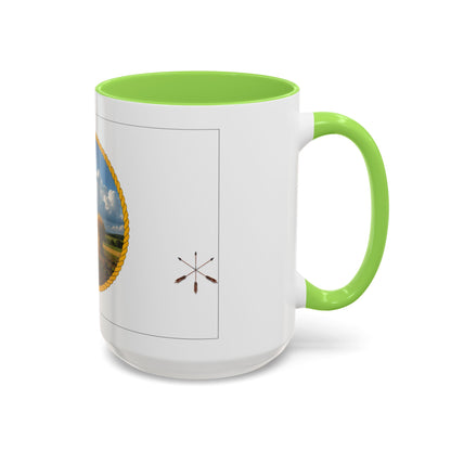 Muscogee Scenic Harvest Coffee Mug – Rustic Countryside Landscape 11oz/15oz