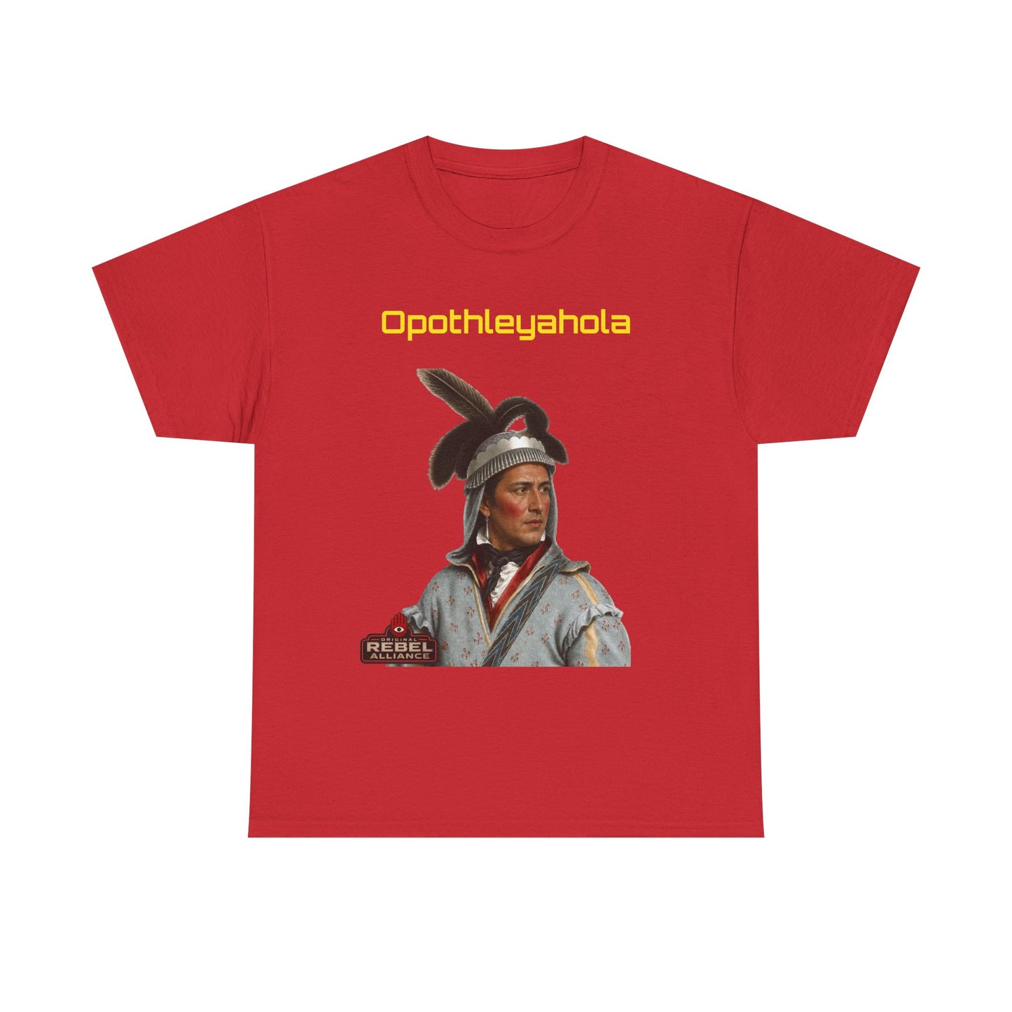 Opothleyahola Text — Historical Tribute Shirt