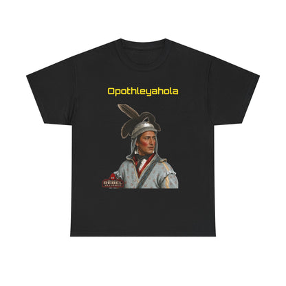 Opothleyahola Text — Historical Tribute Shirt