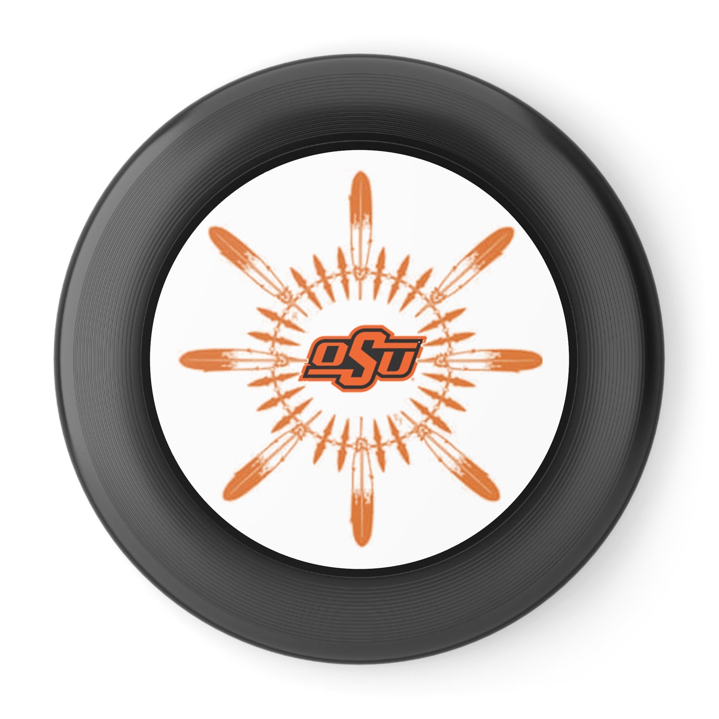 Native OSU Frisbee — Orange Starburst Logo Flying Disc