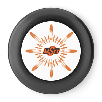 Native OSU Frisbee — Orange Starburst Logo Flying Disc