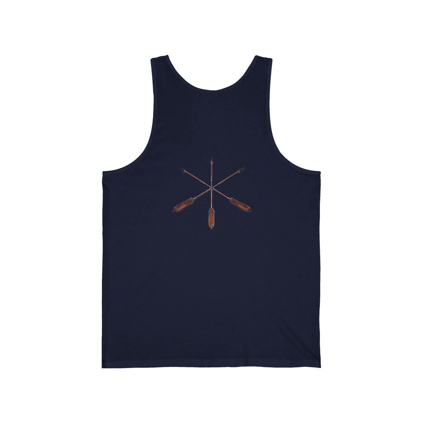 Masks Graphic Tank Top — Boho Festival Summer Tee