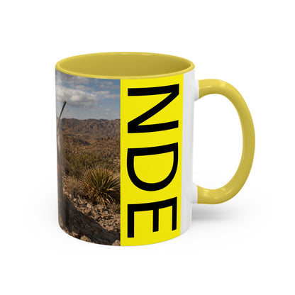 Ft. Sill Apache Desert Scene Coffee Mug — 'N'de' Southwest Landscape 11/15oz