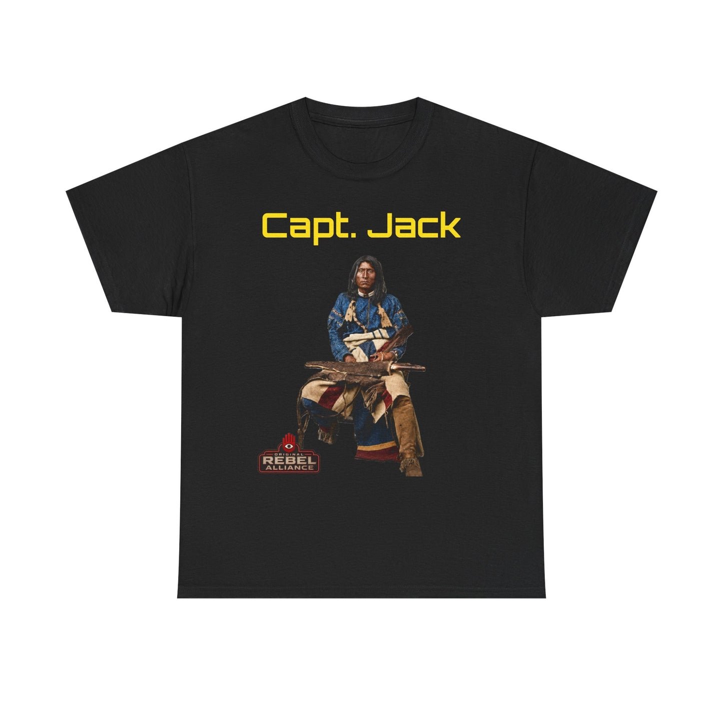 Capt. Jack Graphic Tee — Vintage Captain Illustration Shirt