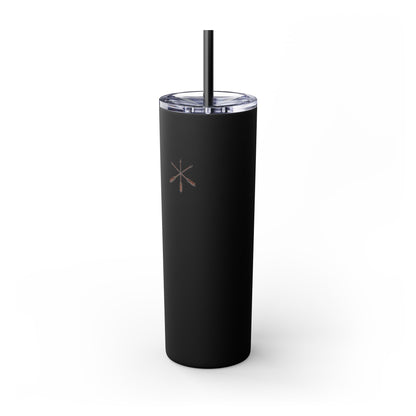 Modoc Eagle Skinny Tumbler – 20oz Straw Travel Cup (Maklaks)