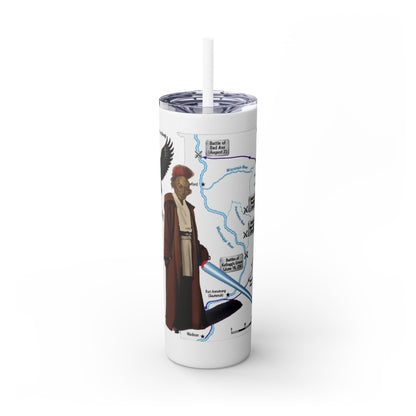 Blackhawk Skinny Tumbler 20oz – "BlackHawk could teach Yoda" Design