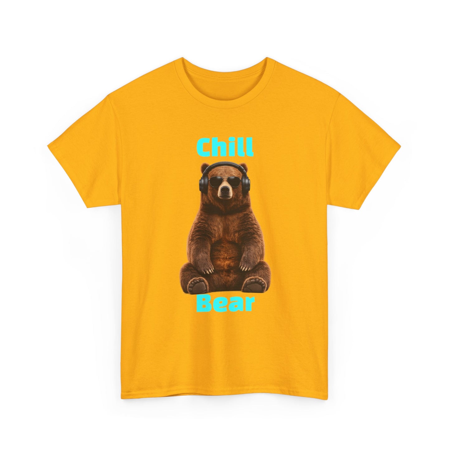 Chill Bear Tee — Cute Relaxed Bear Graphic T-Shirt