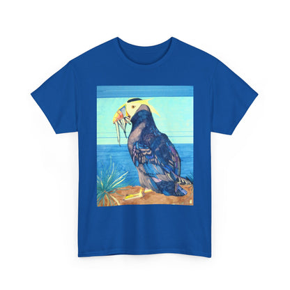 Puffin Beach Tee — Vintage Seaside Bird Graphic T-Shirt