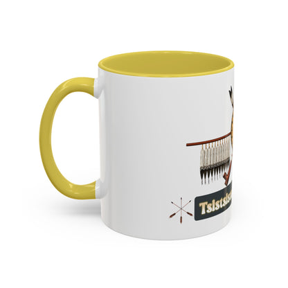 Cheyenne Arapaho Native Heritage Shield Coffee Mug – 'Tsistsistas / Hinono’ei' 11oz & 15oz