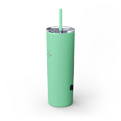 Quapaw Buffalo Skinny Tumbler 20oz — Ogahpahka Design