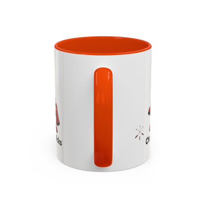 Pawnee Chaticks Si Chaticks Red Wolf Logo Mug — Funny Novelty Coffee Cup (11oz, 15oz)
