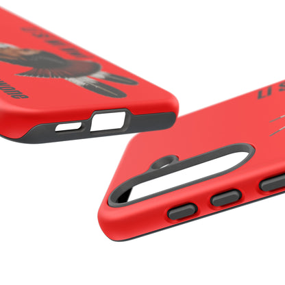 Absentee Shawnee Headdress Phone Case — 'Li Si Wi Ni' Design