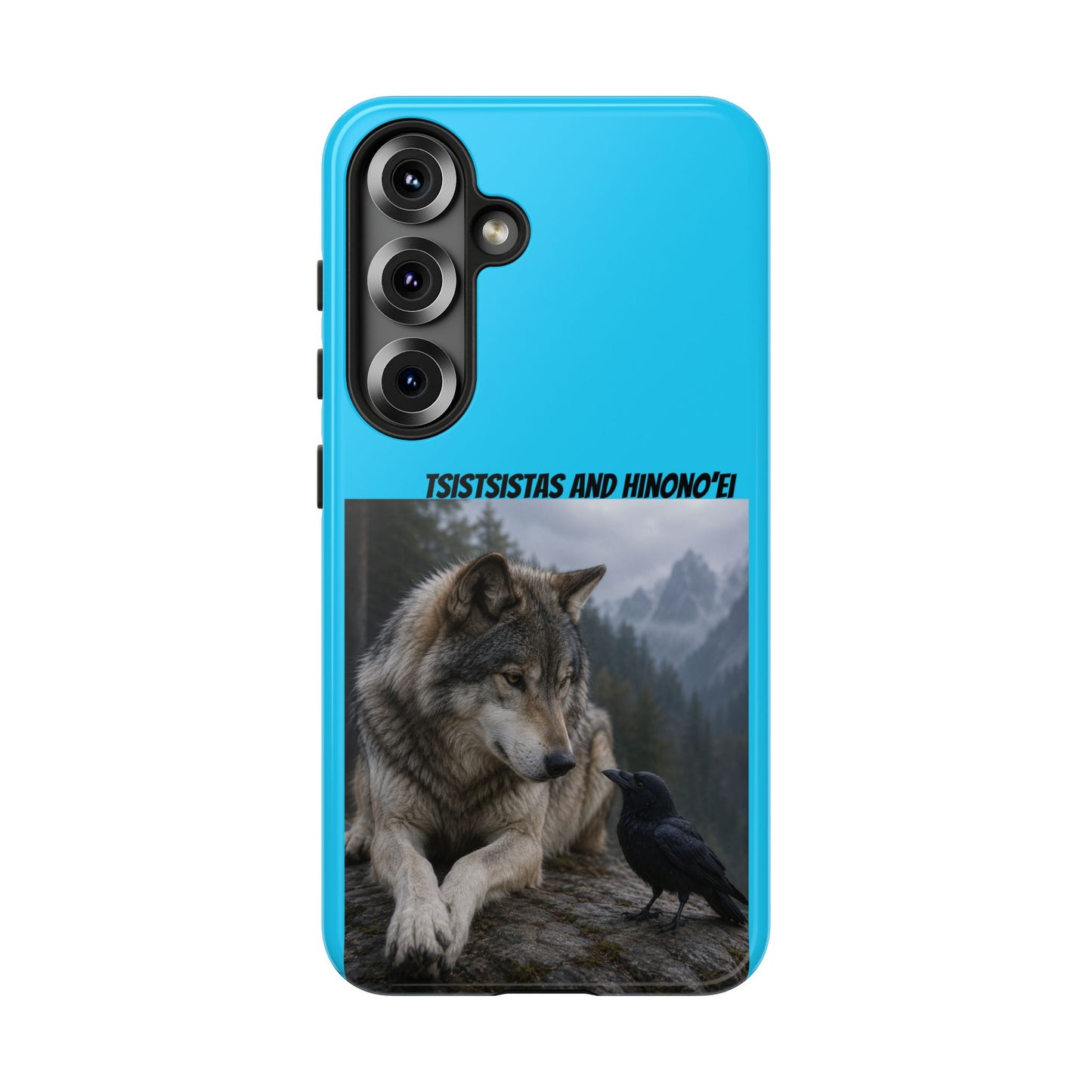 Cheyenne Arapaho Phone Case — 'Tsistsistas and Nihonnei' Protective Silicone Cover