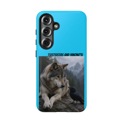 Cheyenne Arapaho Phone Case — 'Tsistsistas and Nihonnei' Protective Silicone Cover