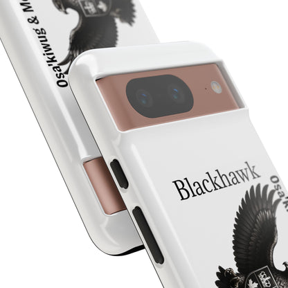 Sac&Fox Phone Case — 'Blackhawk' Raven Crest Protective Tough Case