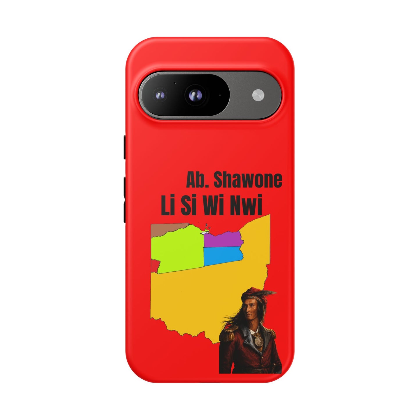 Absentee Shawnee homelands Phone Case — 'Li Si Wi Ni' Design