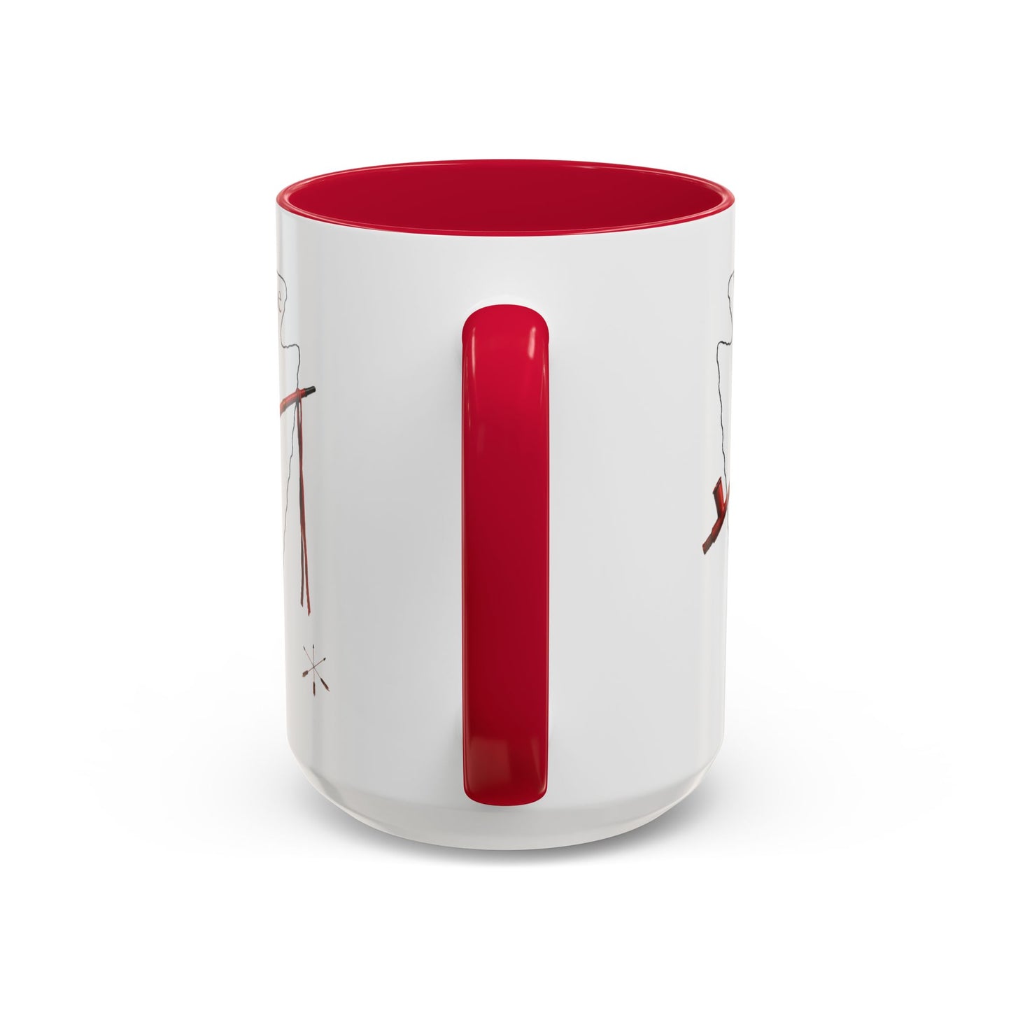 Osage Wazhazhe Tribal Feather Mug (11oz & 15oz) — Native-Inspired Coffee Cup