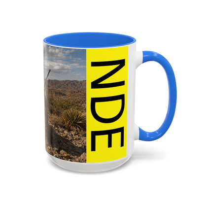 Ft. Sill Apache Desert Scene Coffee Mug — 'N'de' Southwest Landscape 11/15oz