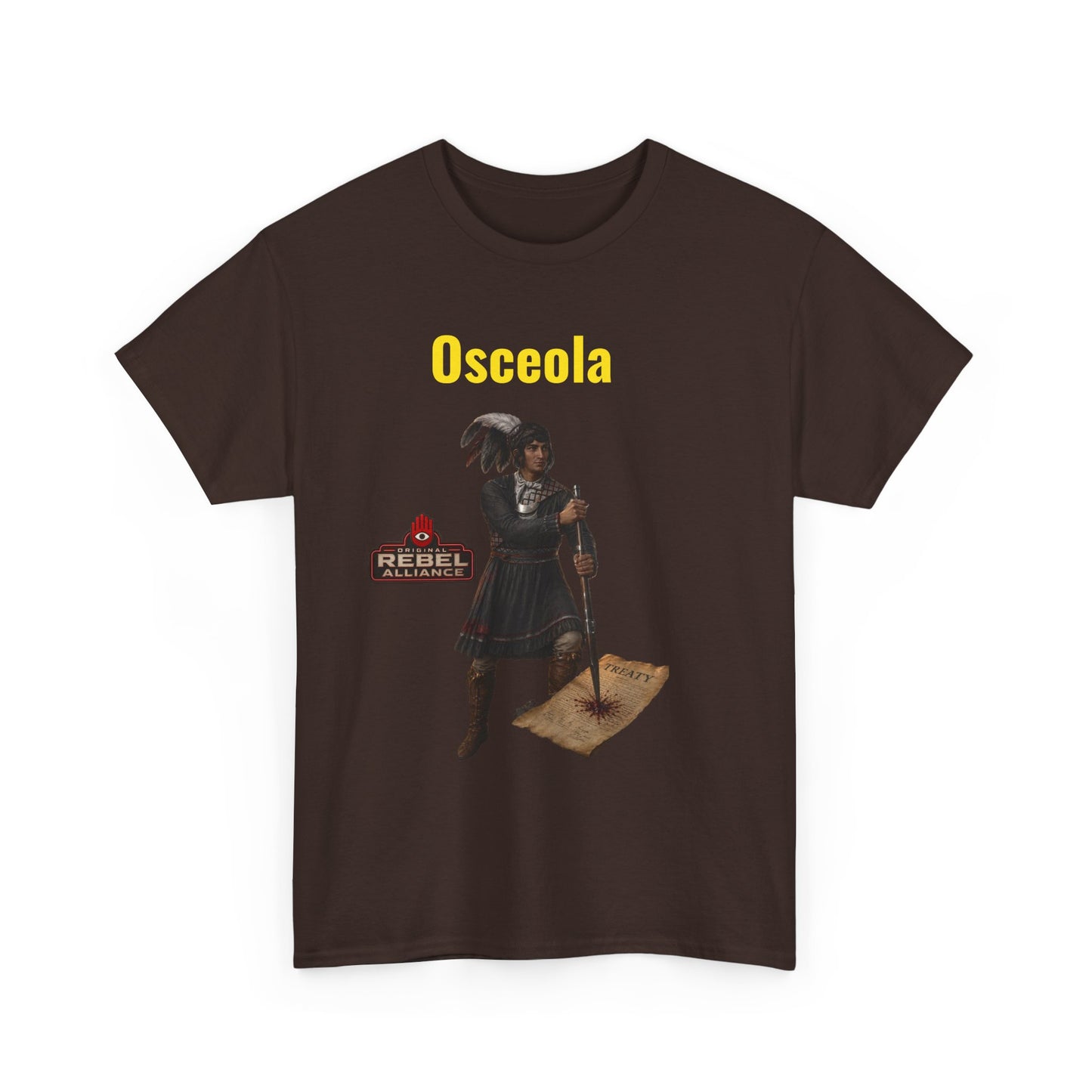 Osceola T-Shirt — Seminole Rebel Historical Tribute Tee