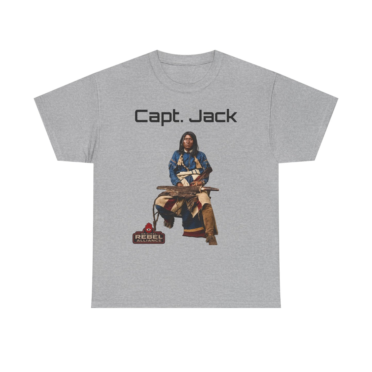 Capt. Jack Graphic Tee — Vintage Captain Illustration Shirt