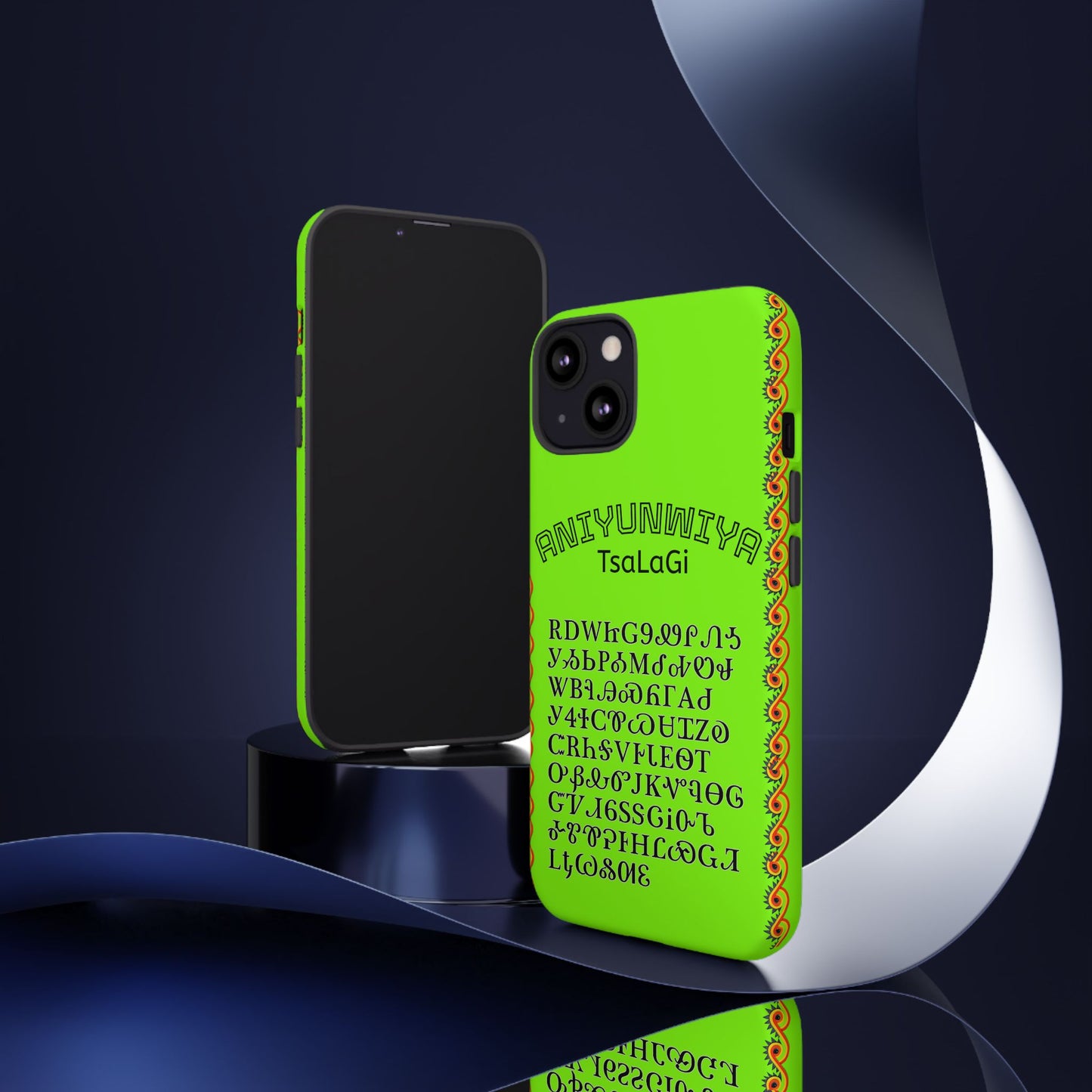 Cherokee Phone Case — Anityuniwya TsaLaGi Star Design (Protective Tough Case)