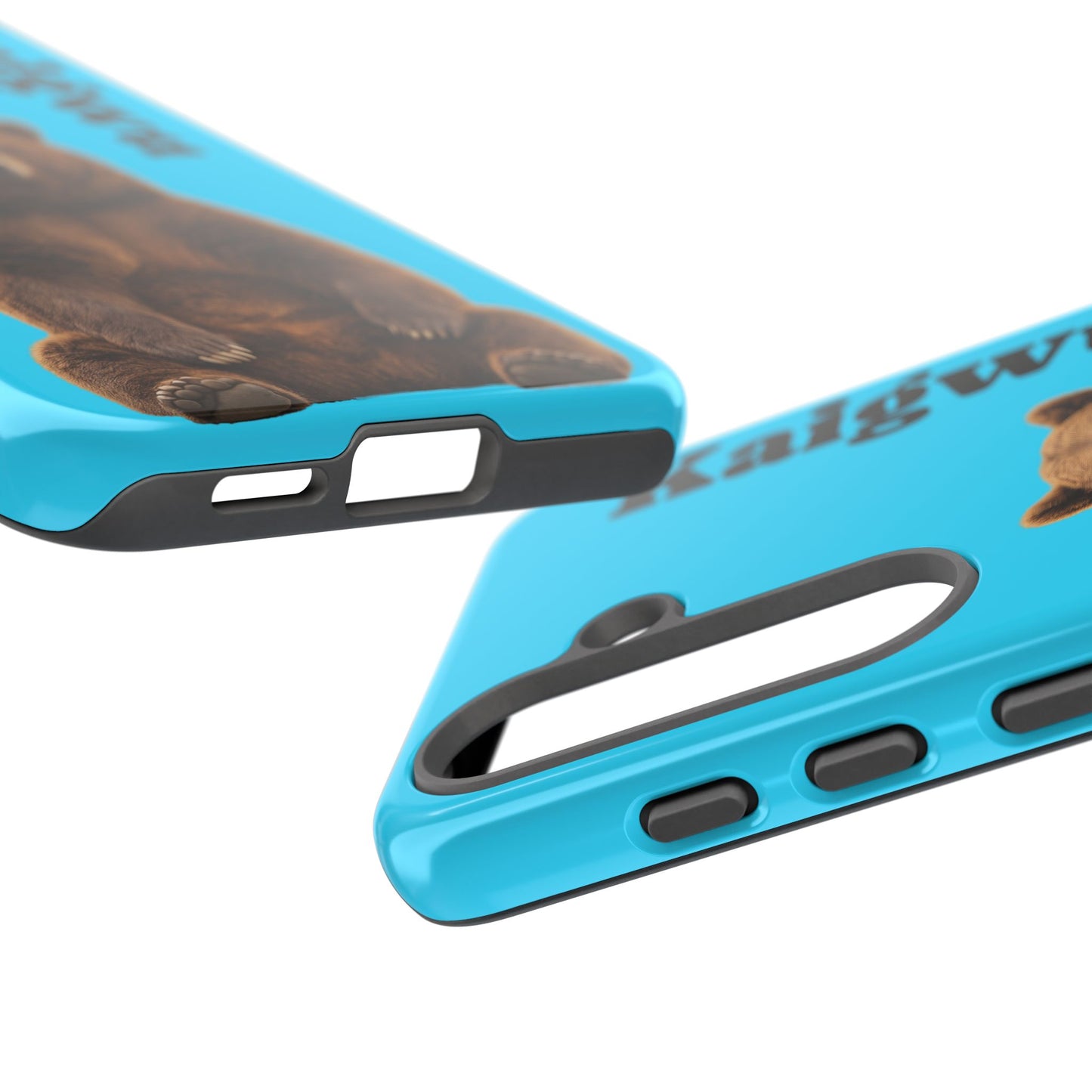Kiowa Tough Cases: Personalized Kaigwu Tough Phone Case with Horse Rider Design