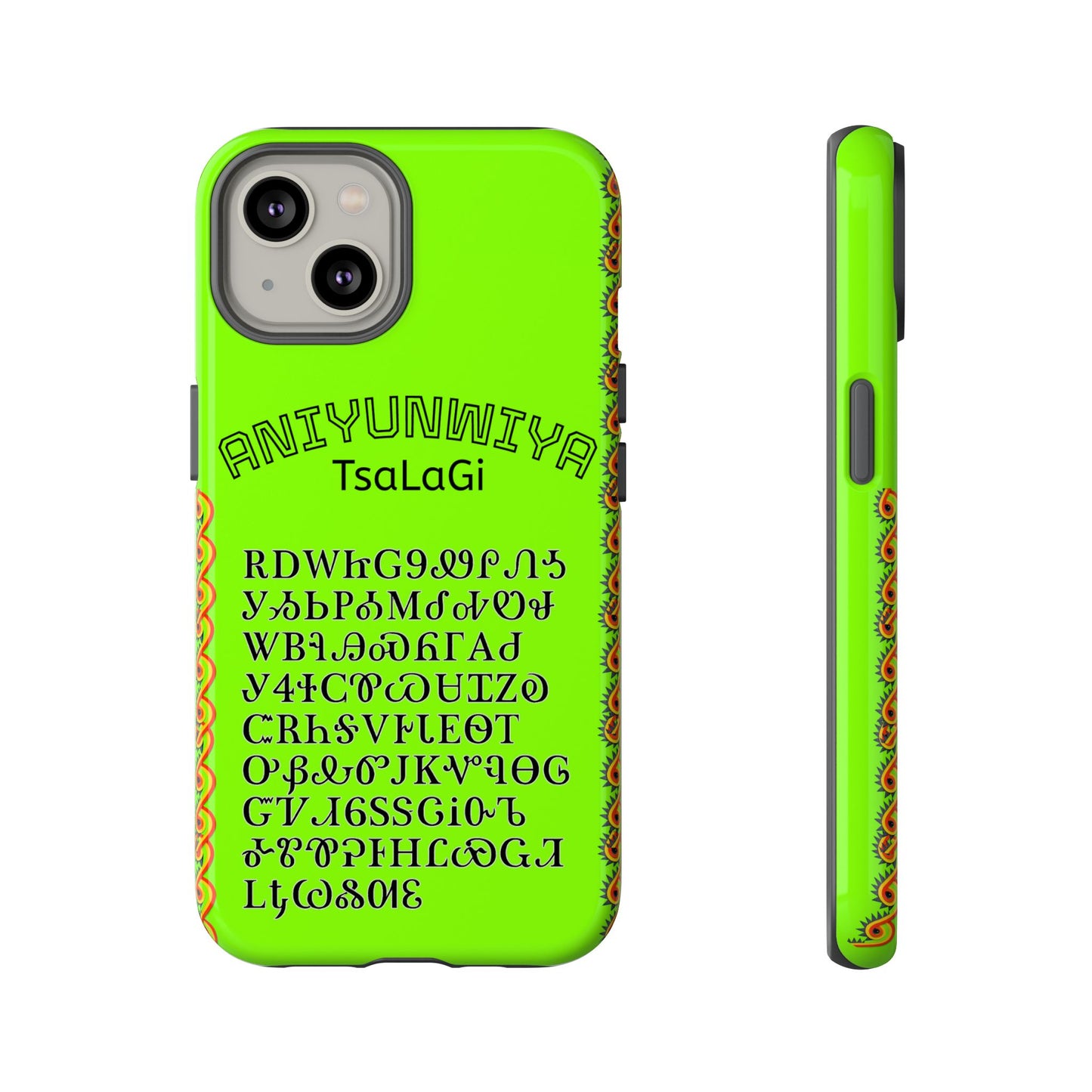 Cherokee Phone Case — Anityuniwya TsaLaGi Star Design (Protective Tough Case)