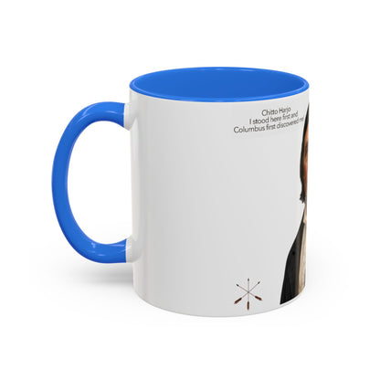 Chitto Harjo Portrait Mug — Historical Native American Portrait Coffee Mug (11oz, 15oz)