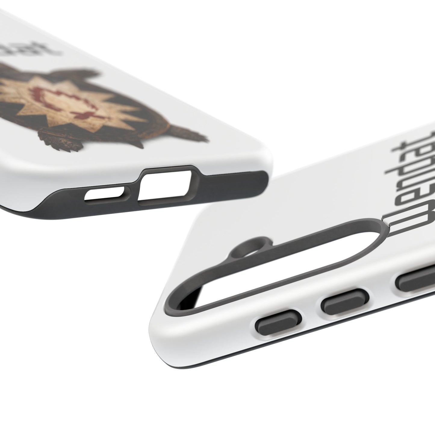 Wyandotte Wendat Turtle Phone Case — Indigenous Turtle Shield Design