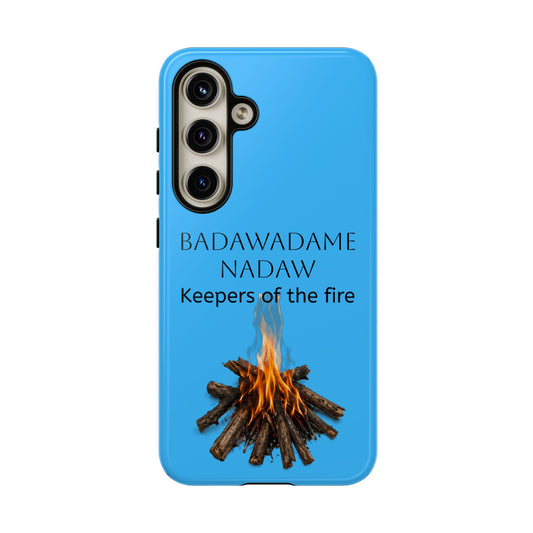 Pottawatomi Tough Cases: 'Badawadame Nadaw' Campfire & Tools Phone Case
