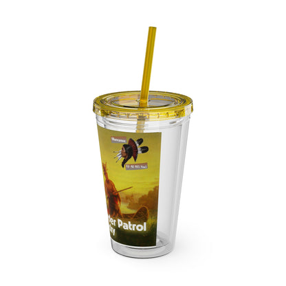 Shawnee Absentee Sunsplash Tumbler with Straw, 16oz